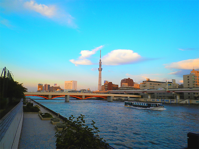 телебашня Tokyo Skytree